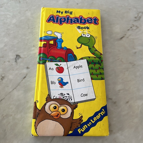 Set of 3 My Big Jungle, Farm, Alphabet Fun to Learn Baby Toddler Hardback Books - Picture 3 of 6